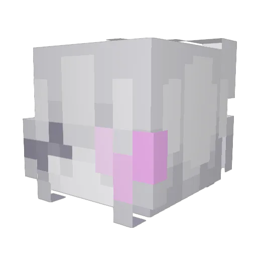 Xnyloh Minecraft avatar head, 3D render