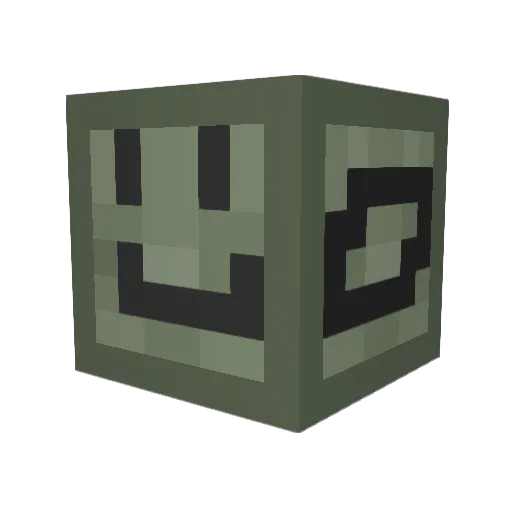 Minecraft-Avatar von XoBii_: Kopf als 3D-Render