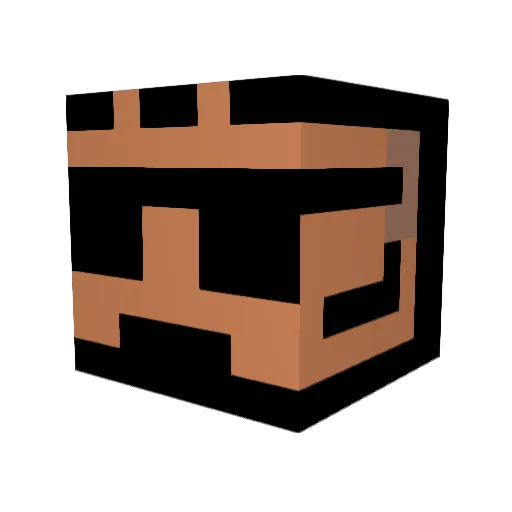 XoXBullDozerXoX Minecraft avatar head, 3D render