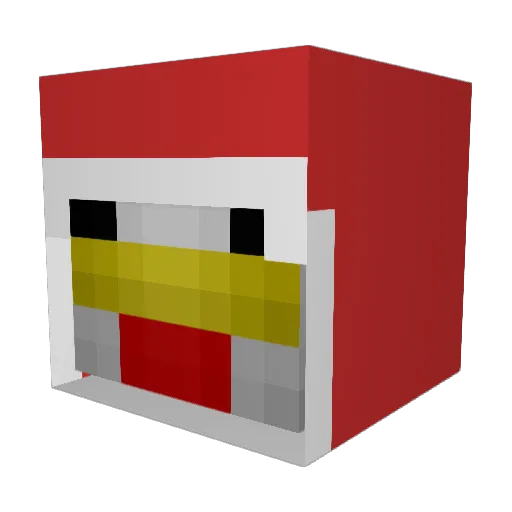 XoYazid Minecraft avatar head, 3D render
