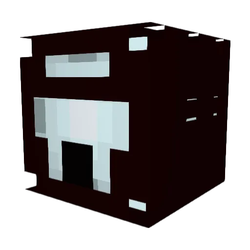 Xoeteccian Minecraft avatar head, 3D render