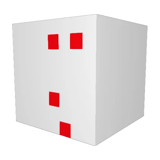 Xomo_BT Minecraft avatar head, 3D render