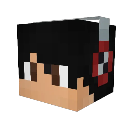 XondriX Minecraft avatar head, 3D render