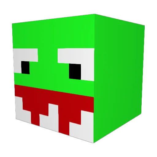 Xotic_1367 Minecraft avatar head, 3D render