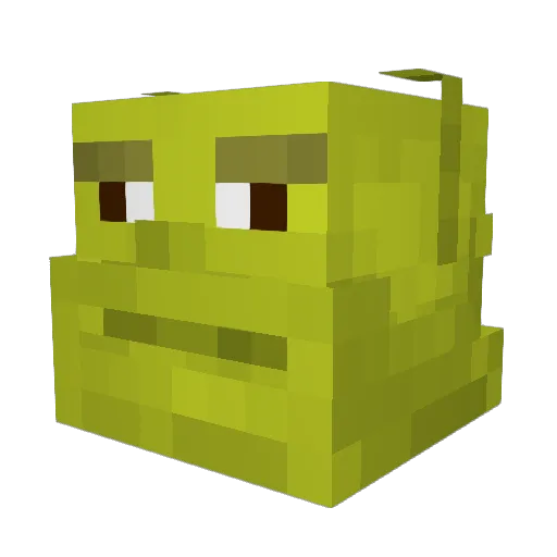 Xotiic360_xD Minecraft avatar head, 3D render