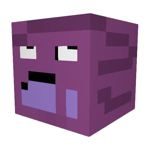 Xoulikan007 Minecraft avatar head, 3D render