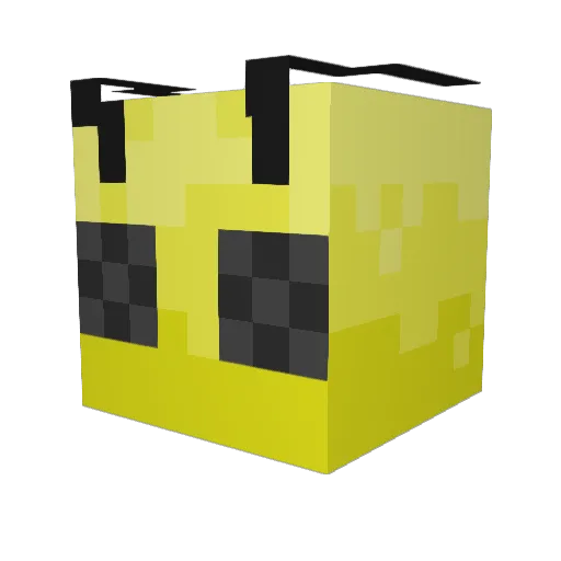 XpastaLovers Minecraft avatar head, 3D render
