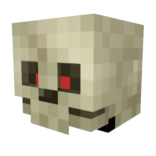 XplosiveRaptor Minecraft avatar head, 3D render