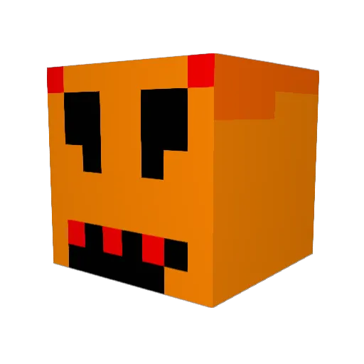 XprtMadman Minecraft avatar head, 3D render