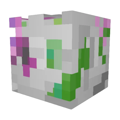 Xrench Minecraft avatar head, 3D render