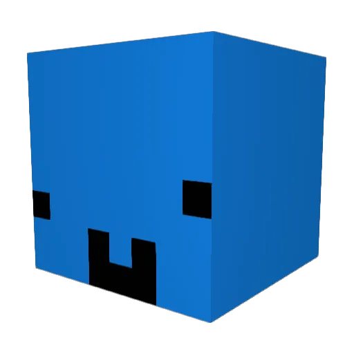 Xreotwo Minecraft avatar head, 3D render
