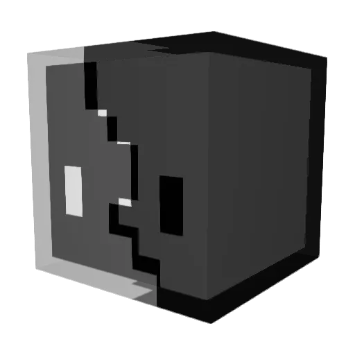 Xrey274 Minecraft avatar head, 3D render
