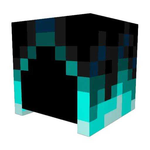 Xrossics Minecraft avatar head, 3D render