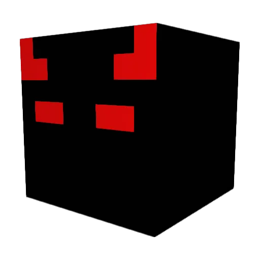 XshadowOficialYT Minecraft avatar head, 3D render