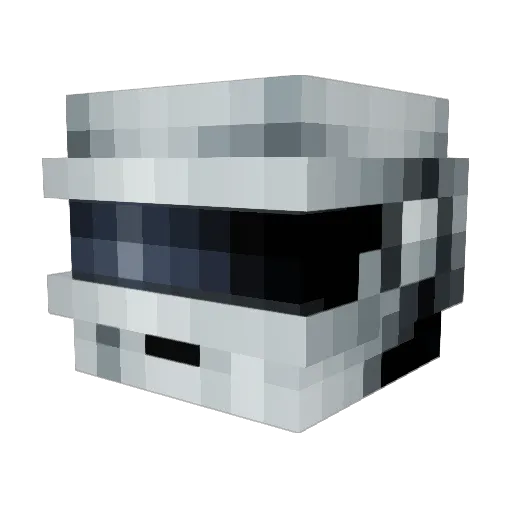 Xslyde_Sweeko Minecraft avatar head, 3D render