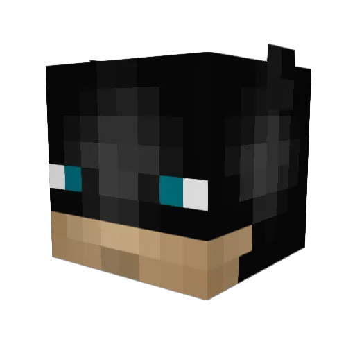 Xsoldi3r Minecraft avatar head, 3D render