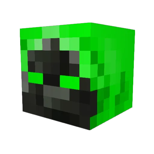 XspirtJackerX Minecraft avatar head, 3D render