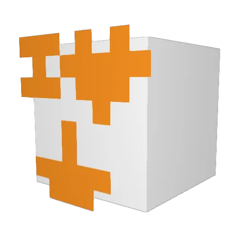 XstadtiC621 Minecraft avatar head, 3D render