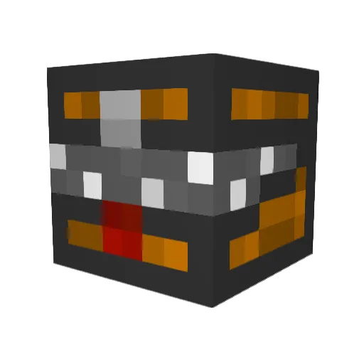 Xsylos Minecraft avatar head, 3D render