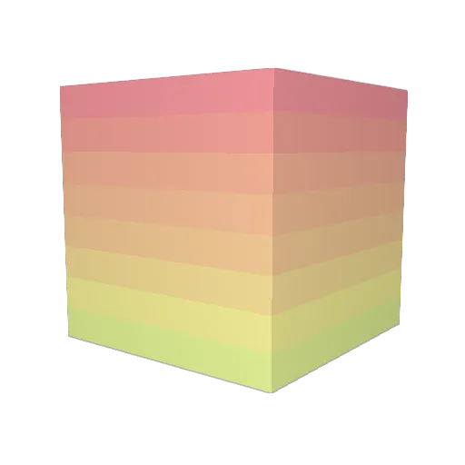 Xtaxty Minecraft avatar head, 3D render