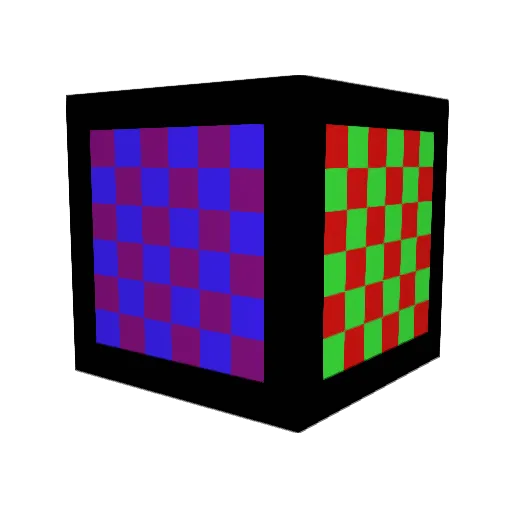 XtraPhat Minecraft avatar head, 3D render