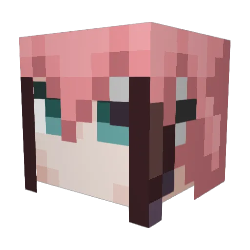 XtremeHaze Minecraft avatar head, 3D render
