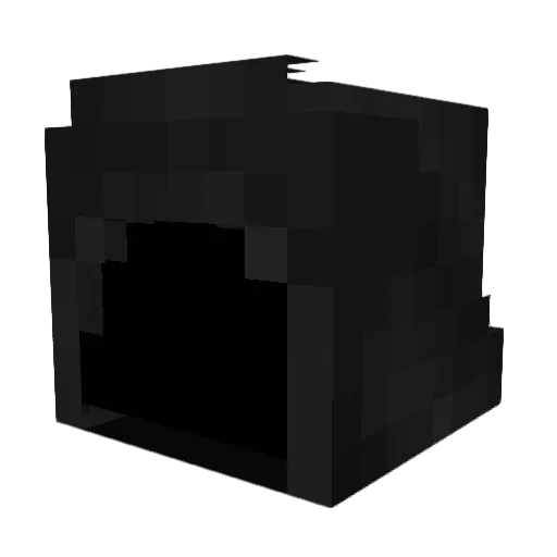 Xtremely Minecraft avatar head, 3D render