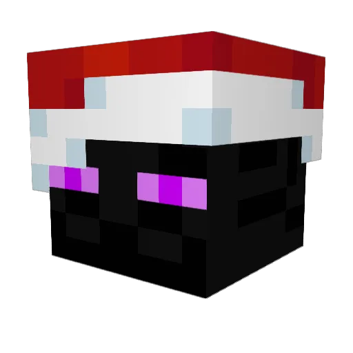 Xtreniq Minecraft avatar head, 3D render
