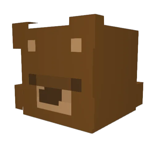Xtrickbe16 Minecraft avatar head, 3D render