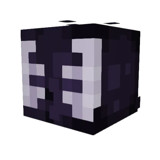 XuBKuo_ Minecraft avatar head, 3D render