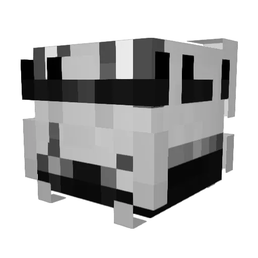 Xue_Tian Minecraft avatar head, 3D render