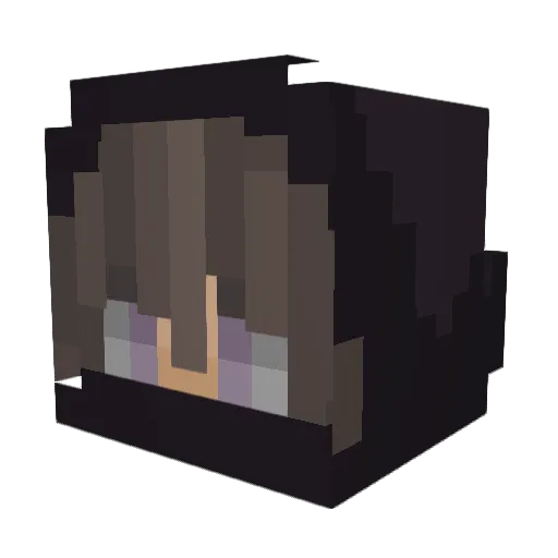 Xulify0 Minecraft avatar head, 3D render