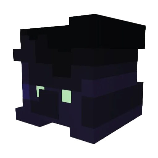 Xurkiz Minecraft avatar head, 3D render