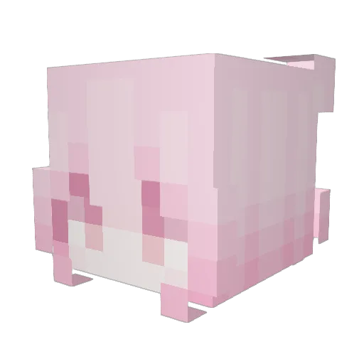 XuruJJ Minecraft avatar head, 3D render