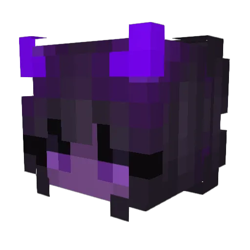 Xutx Minecraft avatar head, 3D render