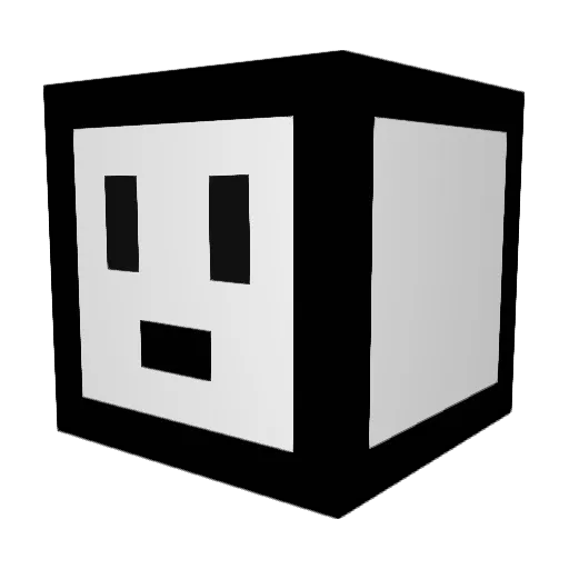 Xvcin Minecraft avatar head, 3D render