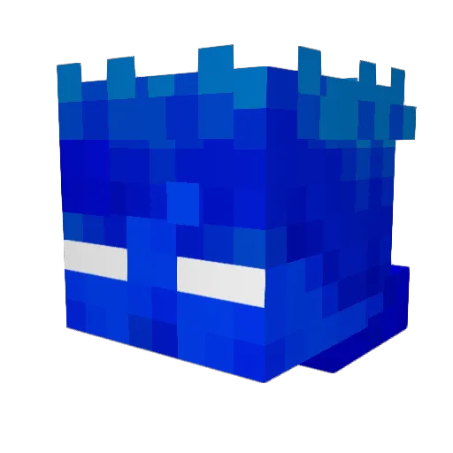 Xveltal Minecraft avatar head, 3D render