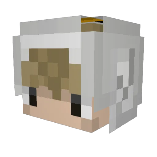 XwXgameplayer Minecraft avatar head, 3D render