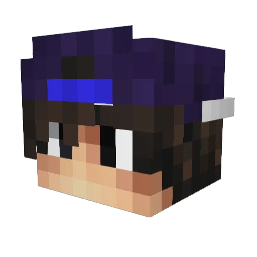 Xx07ERDEM07xX Minecraft avatar head, 3D render