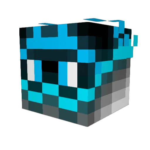 Xx22jul02xX Minecraft avatar head, 3D render