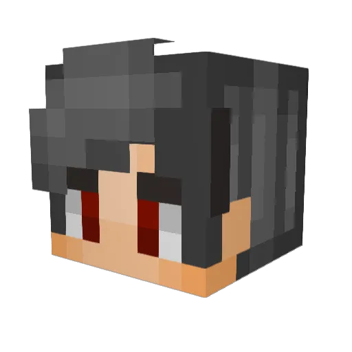 Xx69TheLegendxX Minecraft avatar head, 3D render