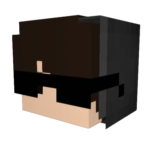 XxAlexPvP_Xx Minecraft avatar head, 3D render