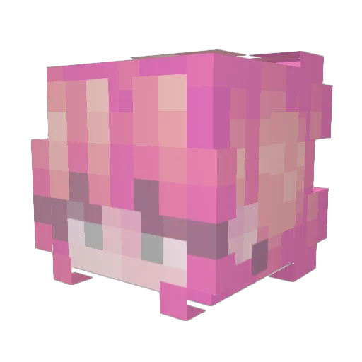 XxArrow98xX Minecraft avatar head, 3D render