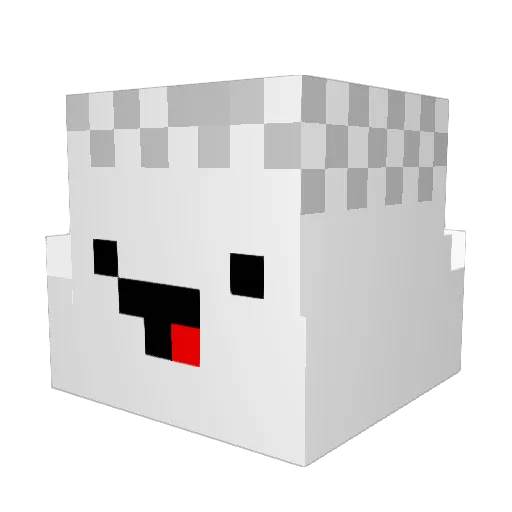XxBLACKOUTxX365 Minecraft avatar head, 3D render
