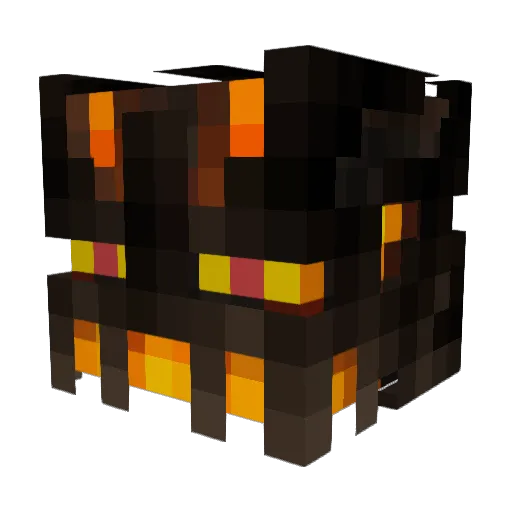 XxBearPawxX Minecraft avatar head, 3D render