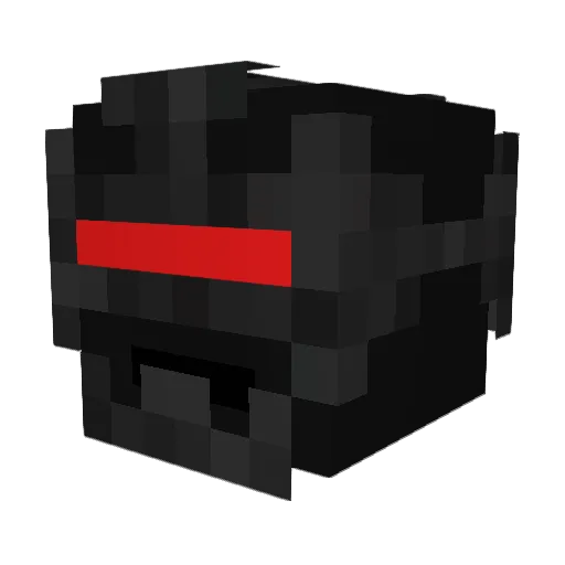XxBialixX Minecraft avatar head, 3D render