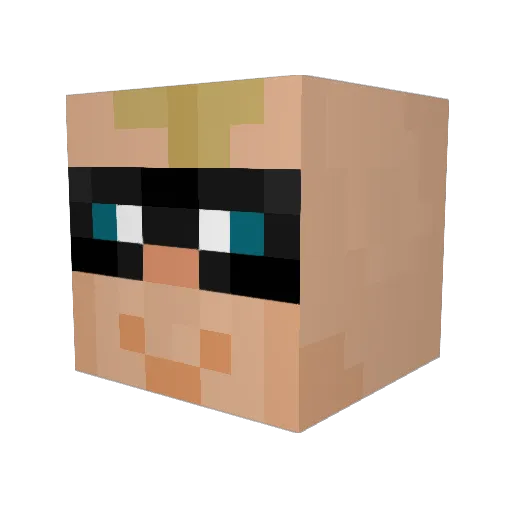 XxBurpNationxX Minecraft avatar head, 3D render