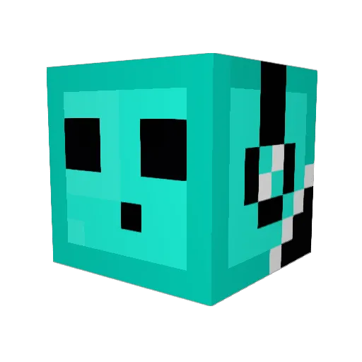 XxCalamity03xX Minecraft avatar head, 3D render