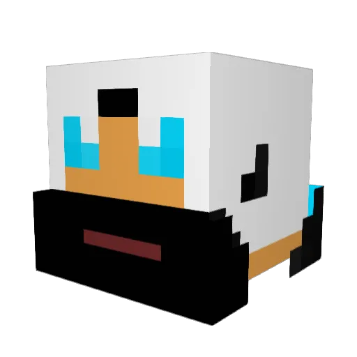 XxChereggyxX Minecraft avatar head, 3D render
