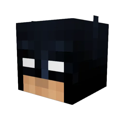 XxCreeper69xX Minecraft avatar head, 3D render